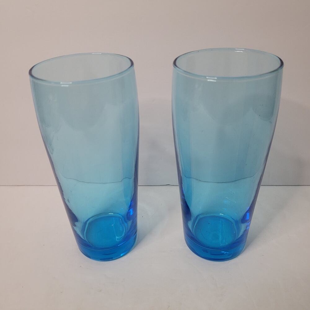 Blue Glass Tumblers